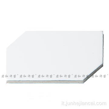 Pannello composito in alluminio - SHJX -01 - bianco lucido alto